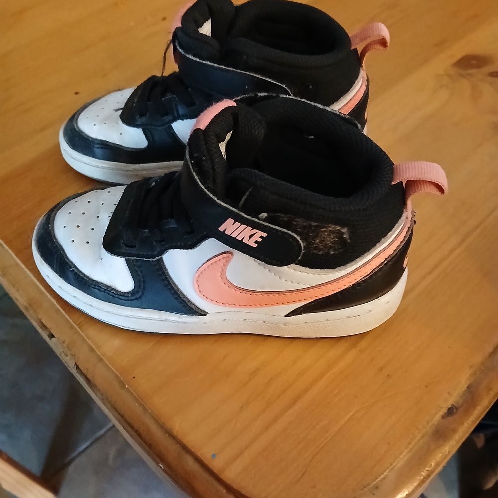 Nike Kids Sneakers Black and Pink